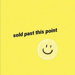 sold past this point!